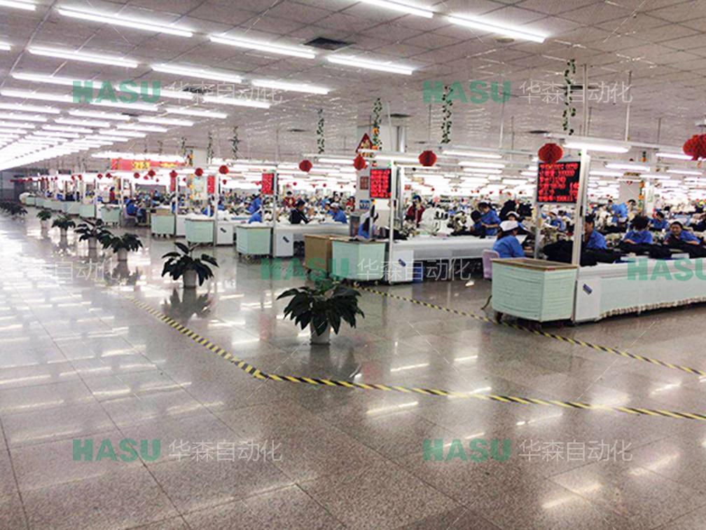 Clothing automation pipeline - Harness Line | Automotive Harness Production  Line | Harness Assembly Line | Loading Conveyor | Hasu Automation